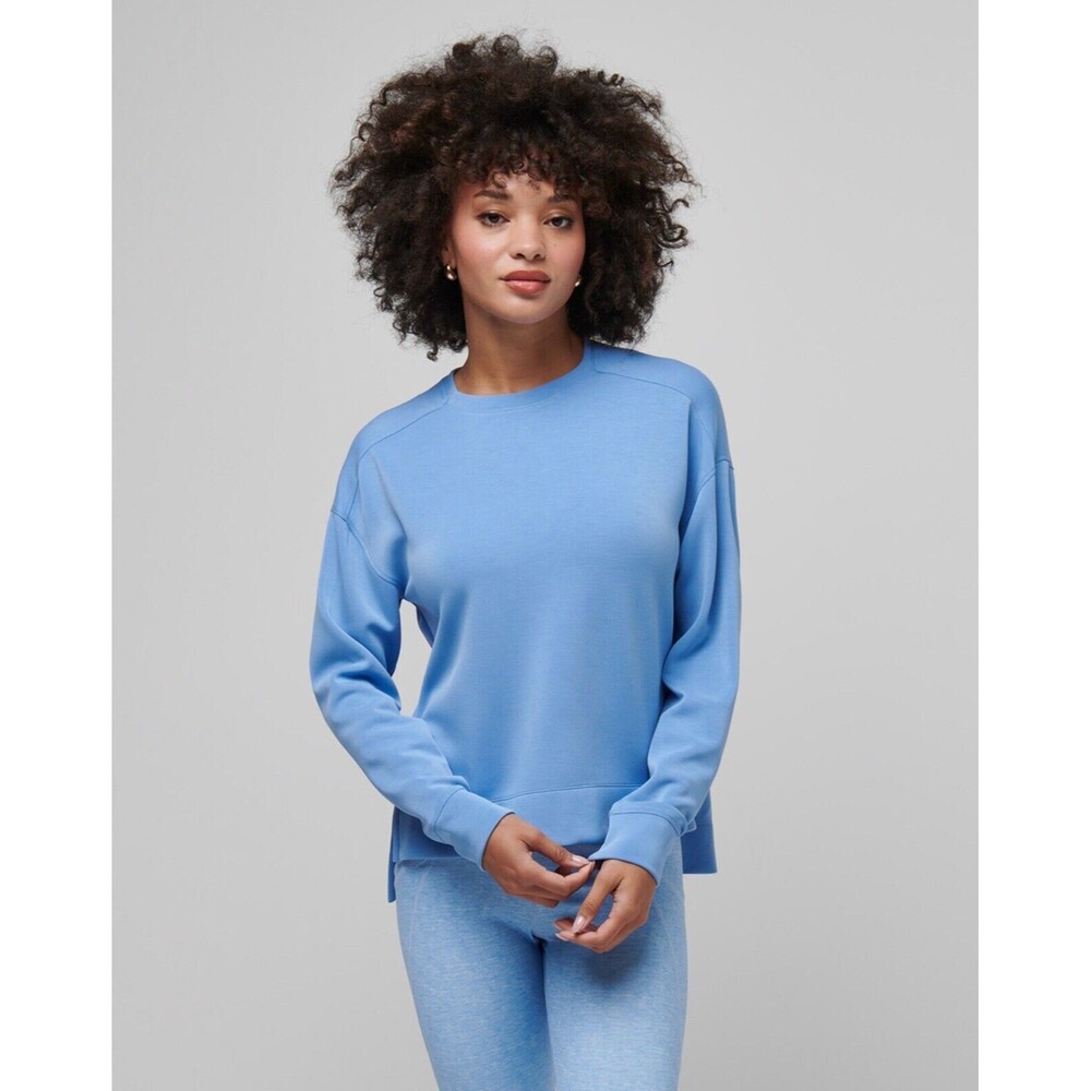 Travis Mathew Lacewings Skyloft Sweatshirt Blue Golf Pullover Women’s XS